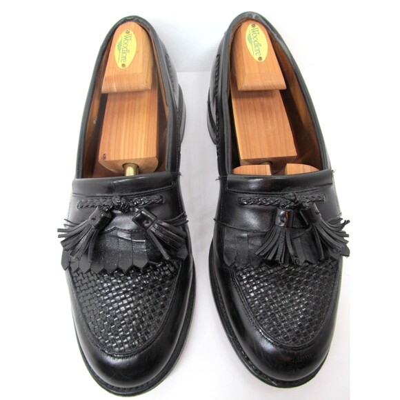 Allen Edmonds Cody Full Strap Tasseled Loafers Size US 9.5 D + shoe trees - Picture 5 of 16